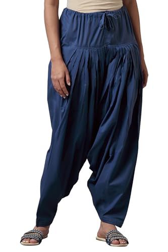 Aurelia Women Leather Casual Style Chudidar (Crk60025-01126_Blue_X-Large)