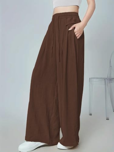 Greciilooks Regular Women Trouser (Gl-W.Trouser-Tr1178_Coffee