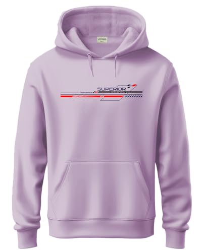 ADRO Hoodies for Men, 320 GSM Soft Cotton Hoodie Fabric, Long Lasting Printed Hoodie for Winter | Mens Hoodies | Sweatshirt for 