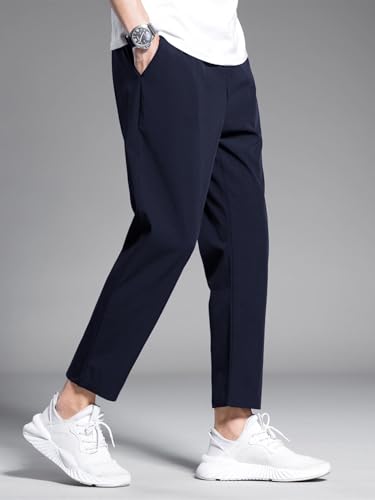 Greciilooks MenS Loose Mid Rise Track Pant | Trouser Pant | Sports | Stylish Blue