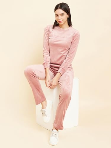 Sweet Dreams Women Solid Tracksuit