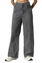 Hubberholme Women Cotton Washed Loose Fit High-Rise Casual Jeans