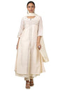 Soch WomenS Chanderi Salwar Suit Set (Ews5Cd21503_Beige