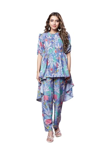 Leriya Fashion co ord Set for Women | Summer co ord Set for Women | Formal co ord Set for Women | Women co ord Set (X-Large, Gre