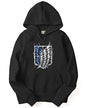 ADRO Men's Cotton Neck Hooded Sweatshirt (H22-2-WINN-BL_Black_XL)