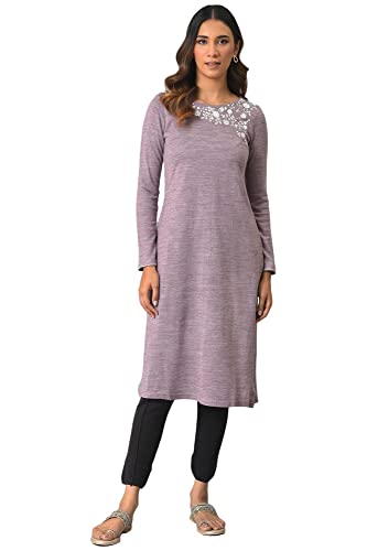 W for Woman Acrylic Women's Asymmetric Kurta