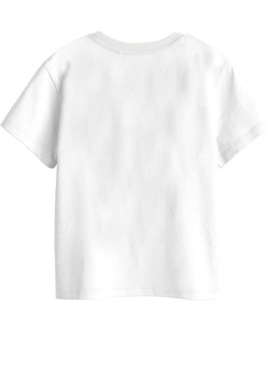 Bon Organik Girls Printed Pure Cotton T-Shirt