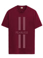 ADRO Mens Fearless Printed Cotton T-Shirt_RN24-L2-FRLS-MR-XL Maroon