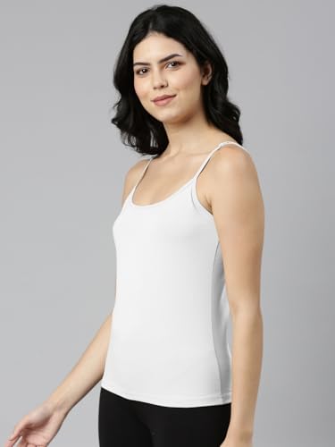 Rupa Jon Solid Color Camisole for Women, 100% Cotton Fabric, Regular Fit, Pack of 1