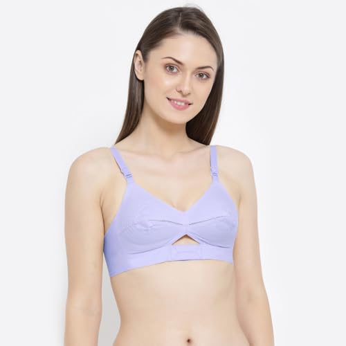 Rupa Women Softline Chanderkiran Full Coverage, Non-Padded, Wireless Cotton Everyday Bra with Adjustable Straps, Pack of 6 Multi