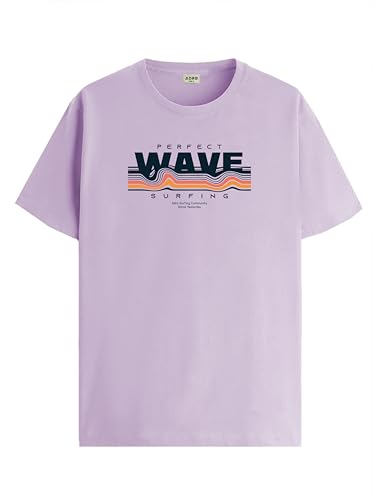 Adro Mens Printed T Shirt | The Super Soft Tshirt In India| Pure Cotton Lycra Breathable Fabric| 4 Way Stretch Smart Tech Fabric