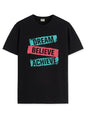 ADRO Tshirt for Men | Printed T Shirt for Men | 100% Cotton T-Shirt |Printed T Shirt | T-Shirts | RN24-DBA-BL-XL Black