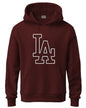 ADRO Men's Cotton Neck Hooded Sweatshirt (H24-LA-MR-2XL_Maroon)