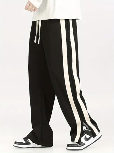 Greciilooks MenS Lycra Cargo Track Pants  Loose Fit Joggers For Men | Korean Style Travel & Lounge Wear With Pockets