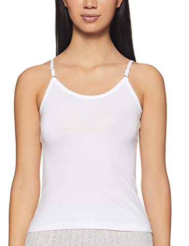 Rupa Softline Solid Regular Fit Women Super Combed Cotton Adjustable Spaghetti Strap Top, Under-Shirt, Stretchable and Body-Hugg