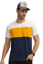 ADRO Tshirt for MenMulti Color T-Shirt for MenCotton T-ShirtMens TshirtRN8-24-WHMUNB-XL
