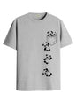 ADRO Tshirt for Men | Printed T Shirt for Men | 100% Cotton T-Shirt |Printed T Shirt | T-Shirts | RN24-POC-GR-L Grey