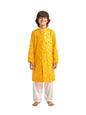 Pspeaches Boys Floral Regular Kurta With Pyjamas (15-16Years)