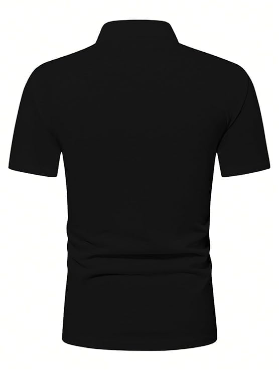 Leriya Fashion Solid Regular Fit T-Shirt For Men (Lf-Mt-1228-01_Black