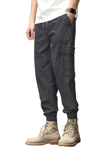 Leriya Fashion MenS Cargo Pants With Pockets | Cotton Joggers For Men | 6 Pocket Jeans Pant | Casual Trousers For Men (Lf-Tp-11