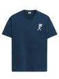ADRO Men's Solid Regular Fit T-Shirt (RN24-STICK-KK-SB_Teal