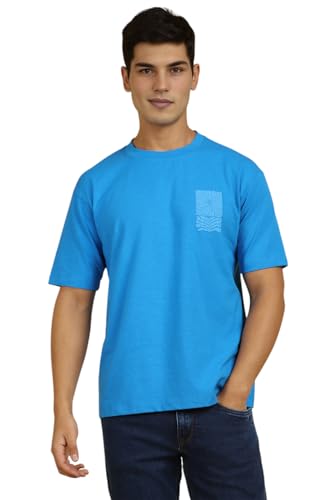 Allen Solly Men Printed Crew Neck T-Shirt