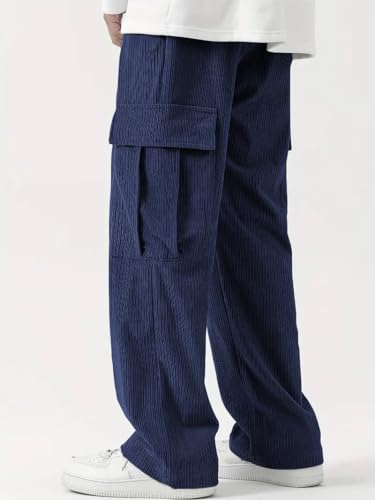 Greciilooks Cargo Joggers For Men  Cotton Loose Fit Utility Pants With 6 Pockets | Durable Outdoor & Hiking Trousers (Available