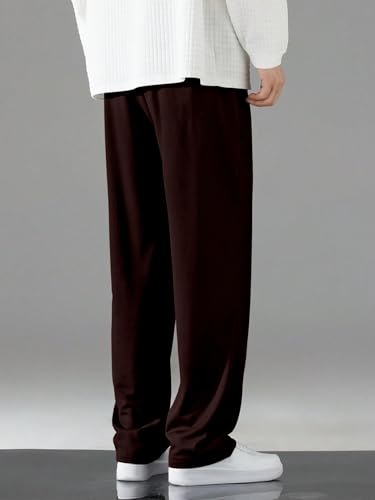 Greciilooks Regular Trouser Loose Fit | Sports For Men Stylish Track Pant | Track Pants | Plain Track Pant (In, Alpha, M, Regula