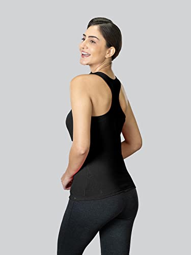Lyra WomenS Stretchable Premium Cotton Racerback Tank Top