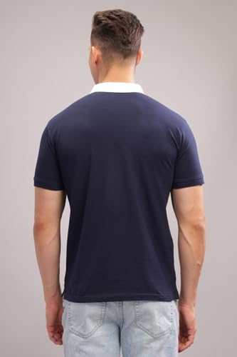 ADRO Regular Fit Polo Tshirt in 100% Cotton Multi Color Polo Also in Plus Size_PN24-L1-NBWHAQ