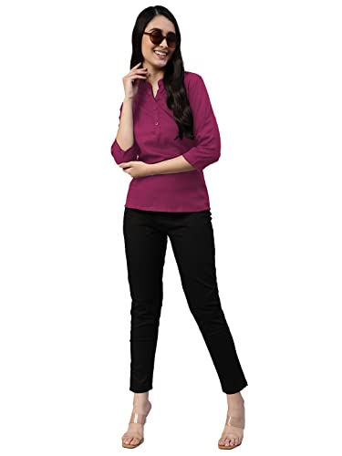 Lyra 430 Pure Rayon Woven Tunic For Women