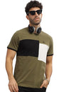 ADRO Tshirt for MenMulti Color T-Shirt for MenCotton T-ShirtMens TshirtRN8-24-OLBLWH-XL