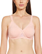 Rosaline by Zivame Womens Cotton Non-Padded Wire Free Everyday Bra Pink