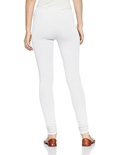 Soch White Cotton Solid Chudi