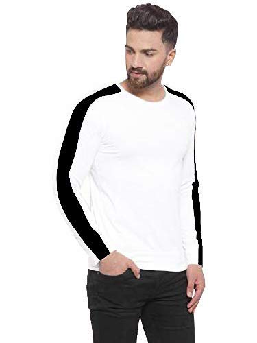 Veirdo Mens Cotton Full Sleeve Regular Fit T-Shirt