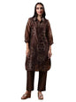Varanga Women Bandhani Printed Regular Chanderi Silk Kurta With Trousers