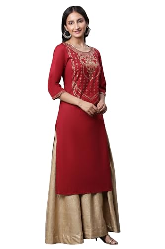 Dark Grey Abstract Printed Kurta