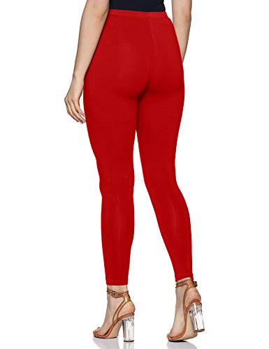 Rupa Softline 4D Cotton Stretch Comfort Ankle Leggings for Women,All-Purpose Fashion for Western, Ethnic, Sporty, and Casual Wea