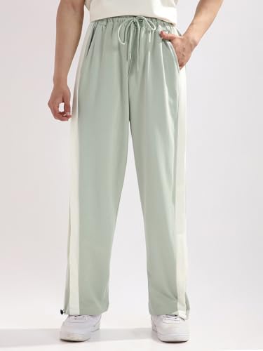Nobero MenS Loose Sweatpants (1M-Bwjg-R0187_Sage Green