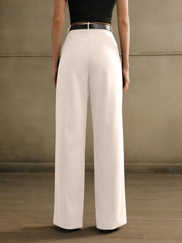 Greciilooks High Waist Cotton Trousers For Women  Flared Parachute Pants With Side Pockets | Casual Travel Cargo Pants (Availabl