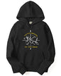 ADRO Men's Cotton Hooded Neck Hoodie/Sweatshirt (H21-M-DIE-BL_Black_L)