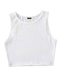 Toochki Top for Women | Lycra Top for Women | Crop Top for Women | White Top for Womens | Short Top for Women | Western Top for