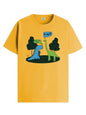 ADRO T Shirts for Boys & Girls | Dinosaur Roar Printed T-Shirt | Ages 3-14 | 100% Cotton Round Neck Tshirt for Boys |KRN-L2-ROAR