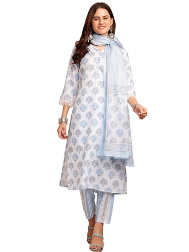 LookMark Women Kurta Set: Perfect Blend of Comfort and Style: Elevate Your Wardrobe with Our Cotton Blend Sets!