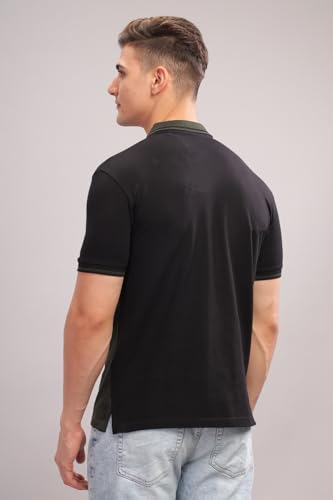 ADRO Regular Fit Polo Tshirt in 100% Cotton Multi Color Polo Also in Plus Size_PN24-L1-BLOL