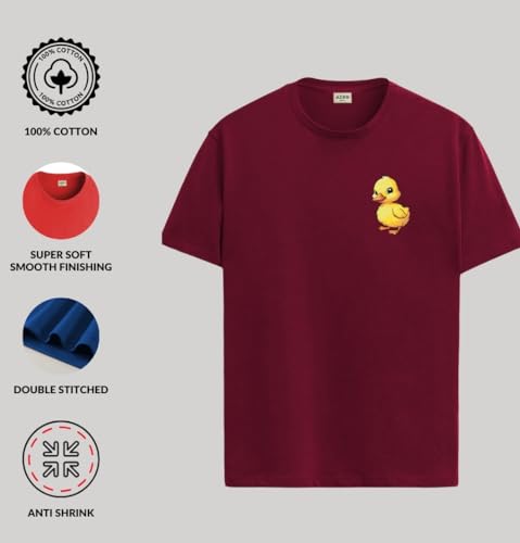 ADRO T Shirts for Boys & Girls || Regular fit Printed T-Shirt || Ages 3-14 || 100% Cotton Round Neck Tshirt for Boys & Girls||KR