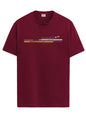 ADRO Men's Graphic Printed 100% Cotton T-Shirt - Regular Fit, Printed T-Shirts for Men (RN24-RAC-MR_Maroon_XL)