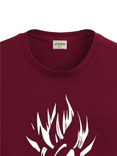ADRO Tshirt for Men | Printed T Shirt for Men | 100% Cotton T-Shirt |Printed T Shirt | T-Shirts | RN24-GOK