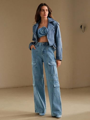 Greciilooks High Waist Jeans For Women
