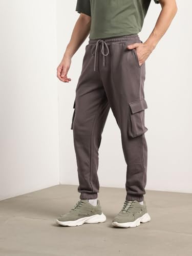 Nobero MenS Regular Sweatpants (1M-Bwjg-R0173-Aw_Eiffel Tower
